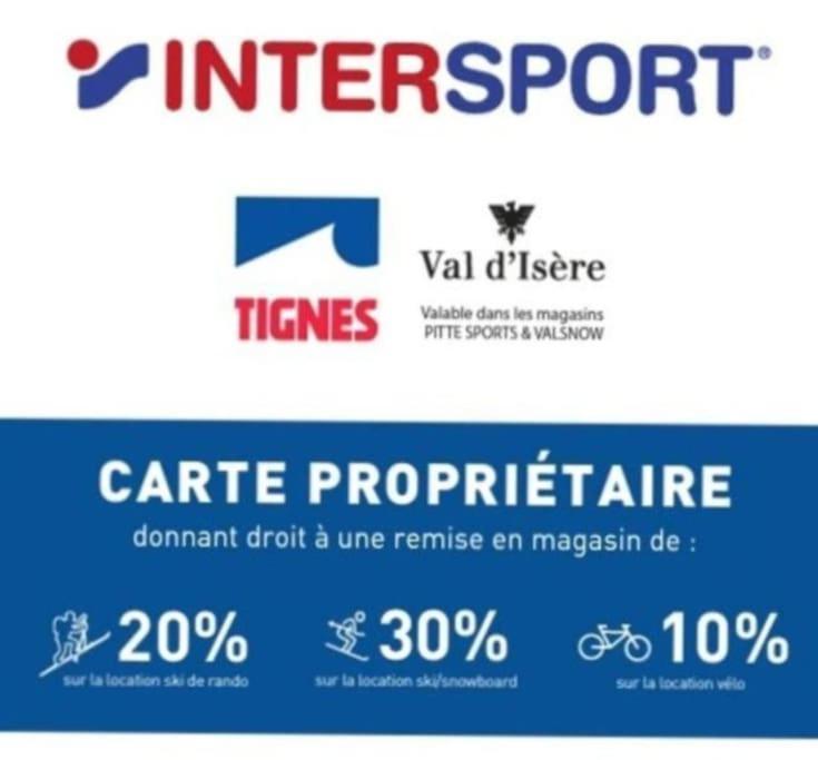 Studio Tignes Val claret aux pieds des pistes Extérieur photo